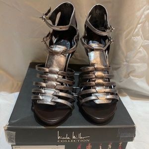 Nicole Miller Gladiator Platform Dress Sandal